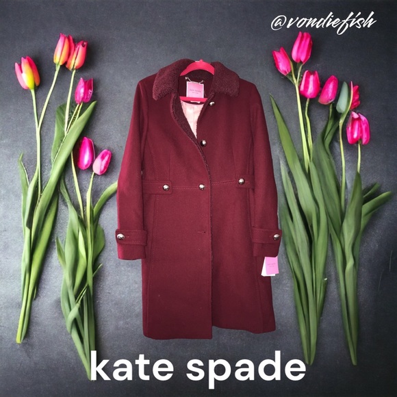 SOLD🛍4X Host Pick💋kate spade new york Chai Red - Picture 2 of 9
